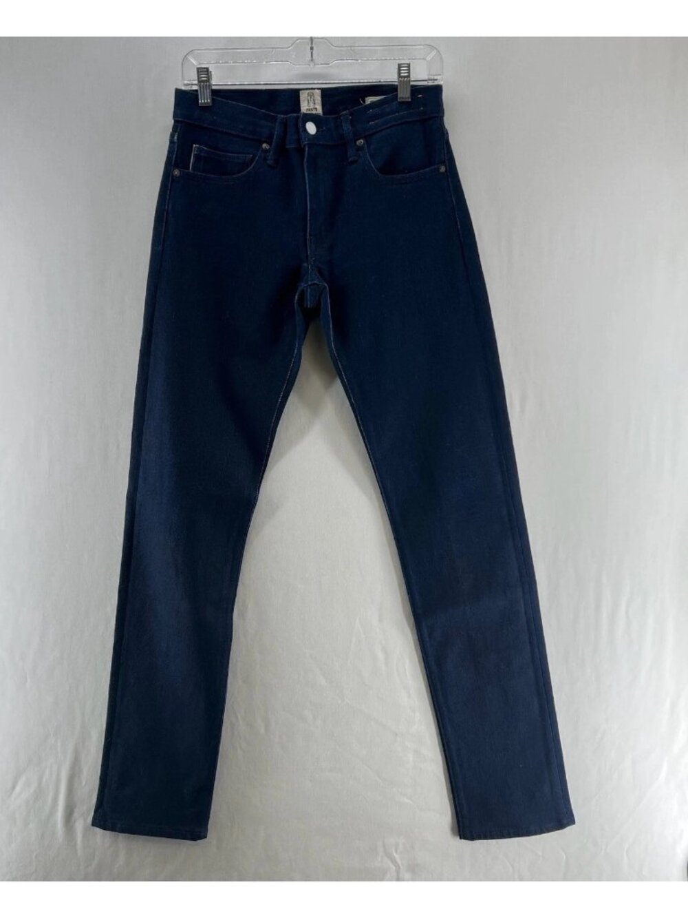 Kato Hiroshi Japanese Selvedge Jeans Mens 29 Stretch Denim Hammer Straight Blue